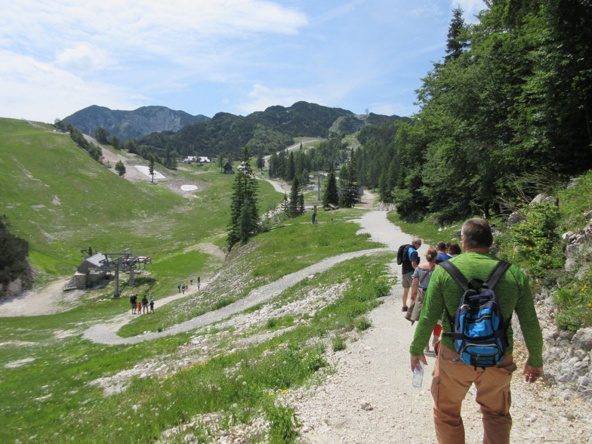 hiking on mt Vogel above lake Bohinj.. hiking on mt Vogel above lake Bohinj..