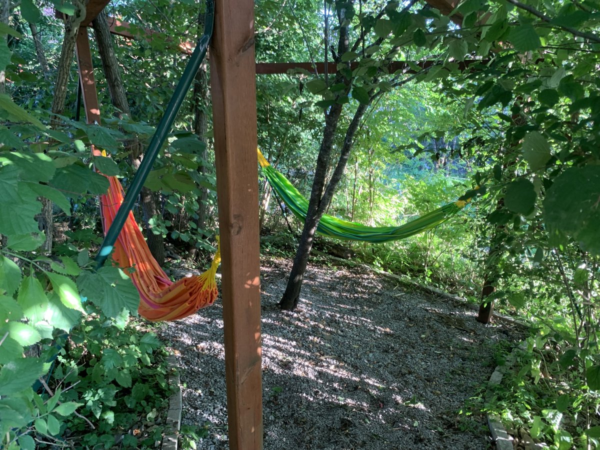 You can get some serious ZZZZZZZZZZs on this beach hammock terrace hidden away.. You can get some serious ZZZZZZZZZZs on this beach hammock terrace hidden away..