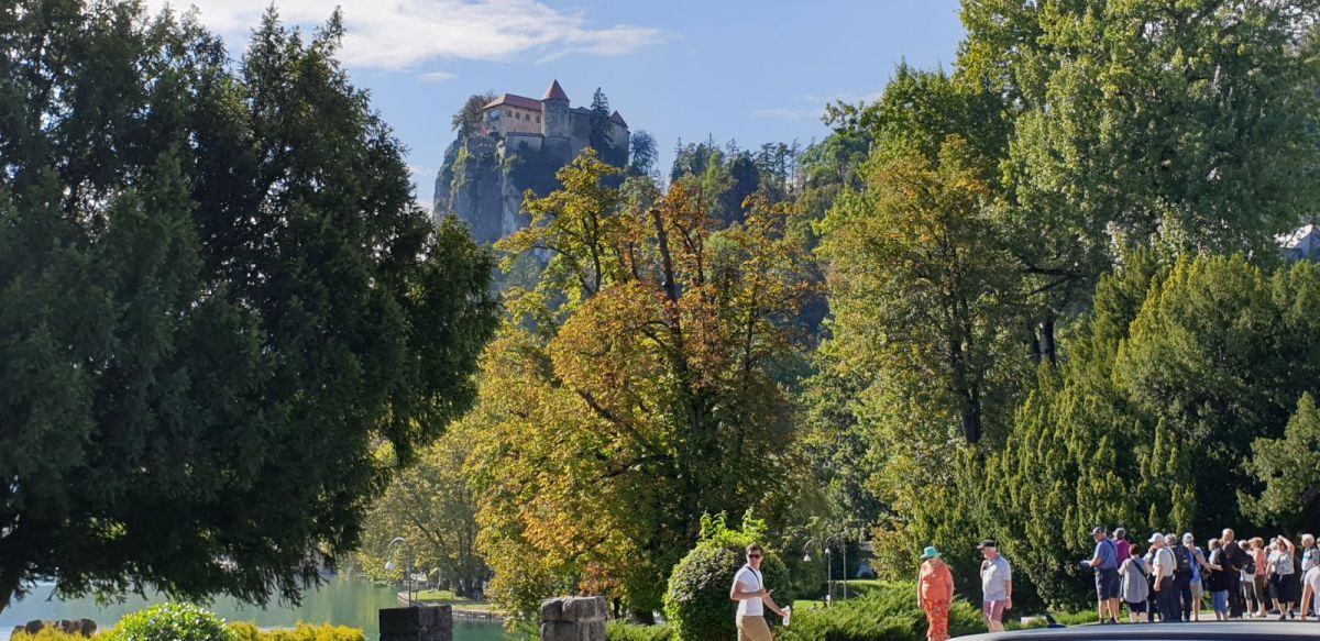 Bled castle sits above it all.. Bled castle sits above it all..