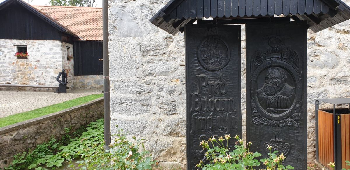 the home of yet another famous Slovenian writer to visit.. close to Turjak castle..