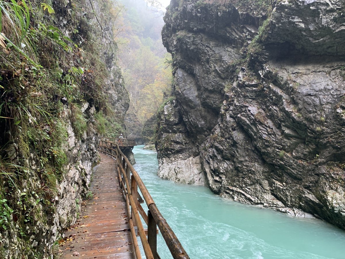 It feels like you are cutting through the rocks just like the water..