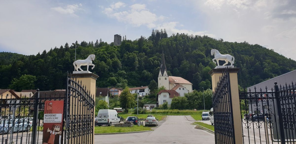 the leather factory museum and another castle at Sostanj