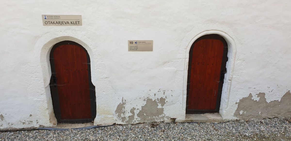 each new number on the audio guide is marked clearly, this is the wine cellar for the local each new number on the audio guide is marked clearly, this is the wine cellar for the local