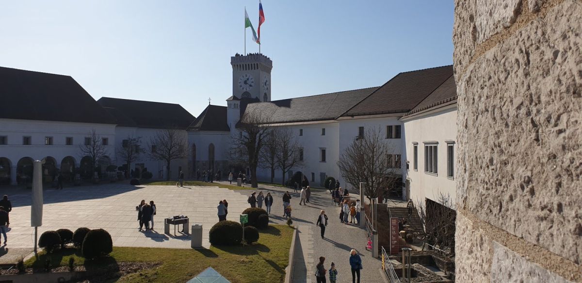 so much more here than Ljubljana castle!!