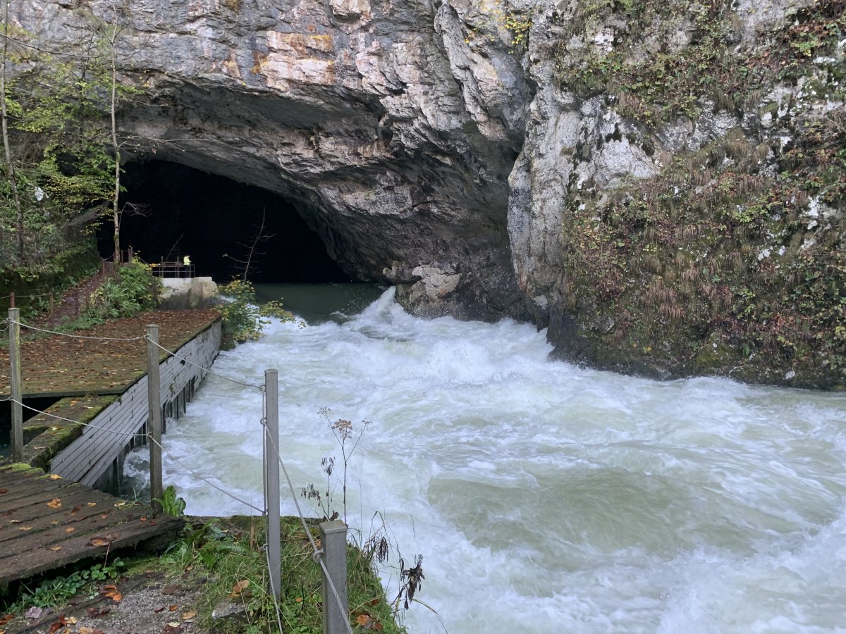The Planina Cave must be the biggest tap for a Disappearing Lake, sending all this water towards the Planina Lake.. The Planina Cave must be the biggest tap for a Disappearing Lake, sending all this water towards the Planina Lake..