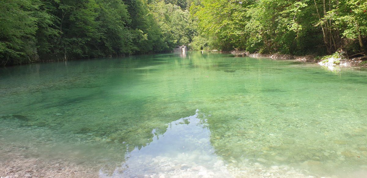 you can walk out onto a stone beach for this view.. you can walk out onto a stone beach for this view..