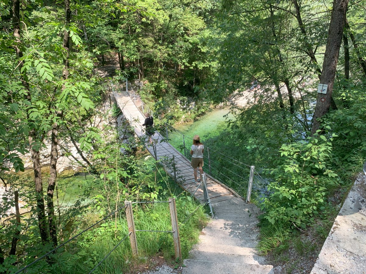 ALWAYS cross the Bridge in Green Slovenia.. ALWAYS cross the Bridge in Green Slovenia..