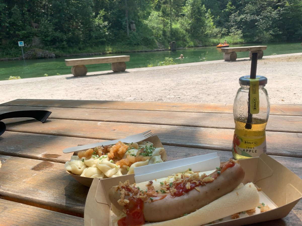 This is Slovenian fast food baby.. you know the hot dog, but not the ZILIKROF, which is yummy pasta filled with potato, give it a try.. This is Slovenian fast food baby.. you know the hot dog, but not the ZILIKROF, which is yummy pasta filled with potato, give it a try..