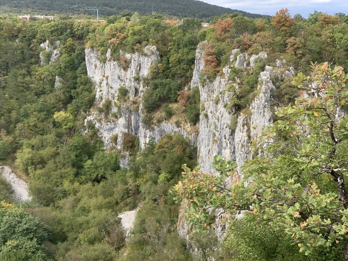 a sheltered paradise for rock climbers too..