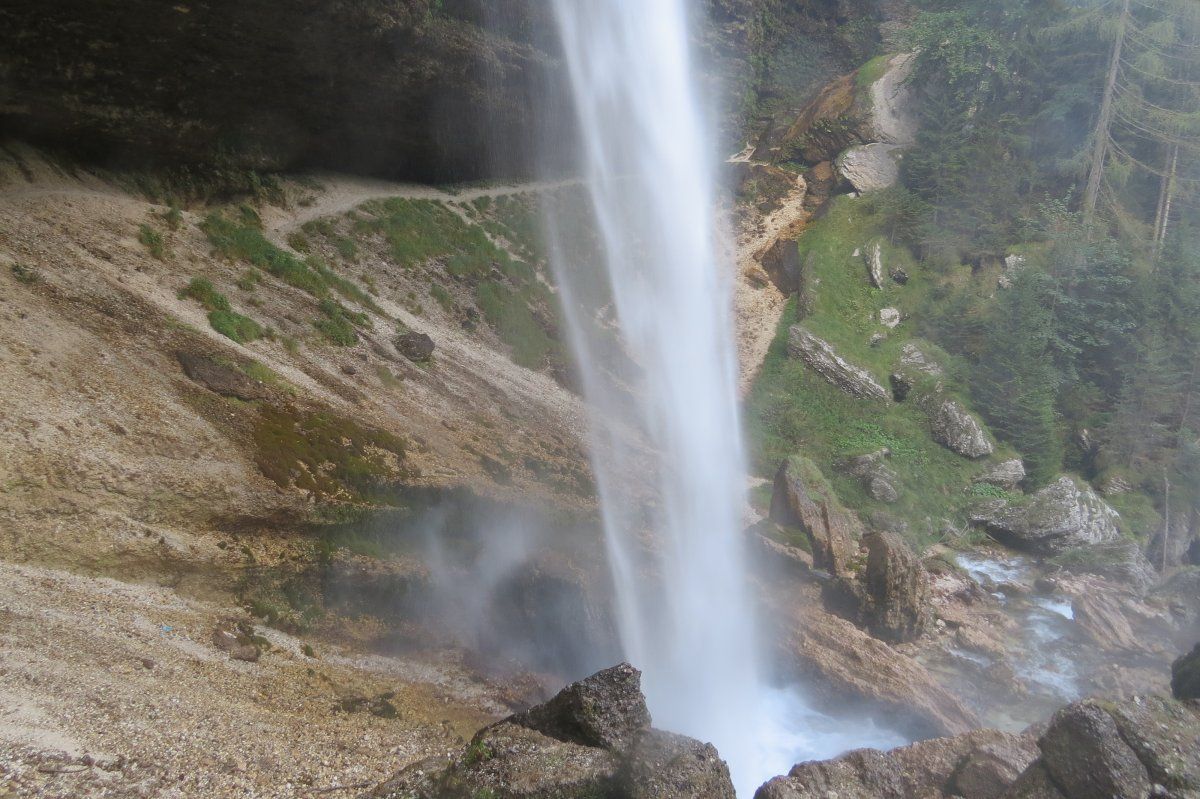 you can get close and personal with the fantastic Pericnik waterfall SLAP you can get close and personal with the fantastic Pericnik waterfall SLAP