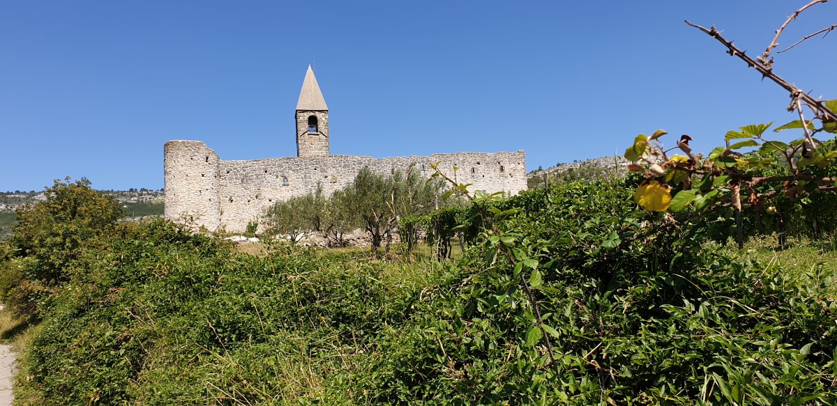 a hidden fresco inside a church protected by a castle.. a hidden fresco inside a church protected by a castle..