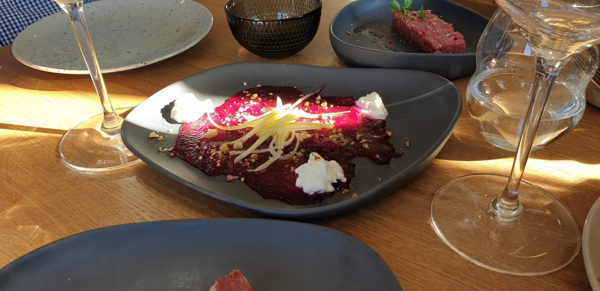 Delicious veggie beetroot option at Faladur.. Delicious veggie beetroot option at Faladur..