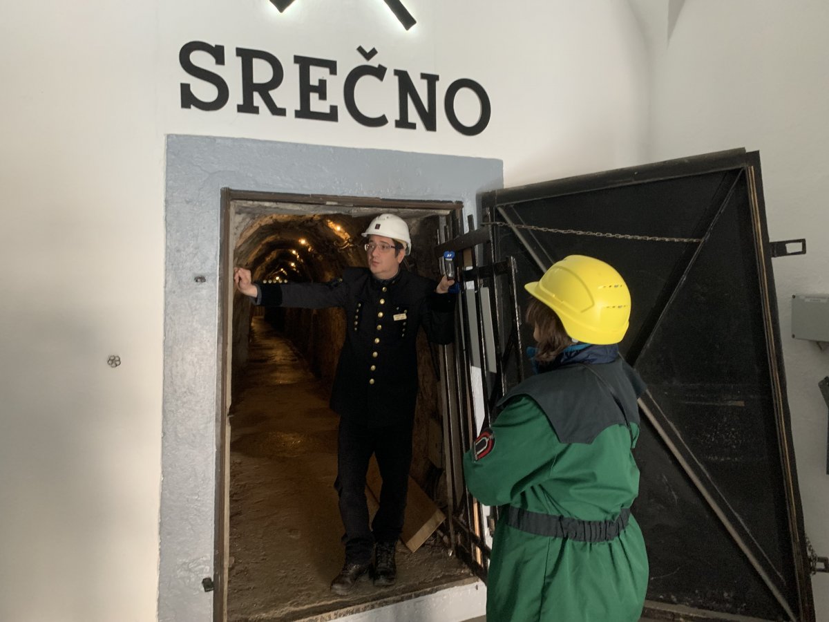 surprisingly excellent mine tour at Idrija.. surprisingly excellent mine tour at Idrija..