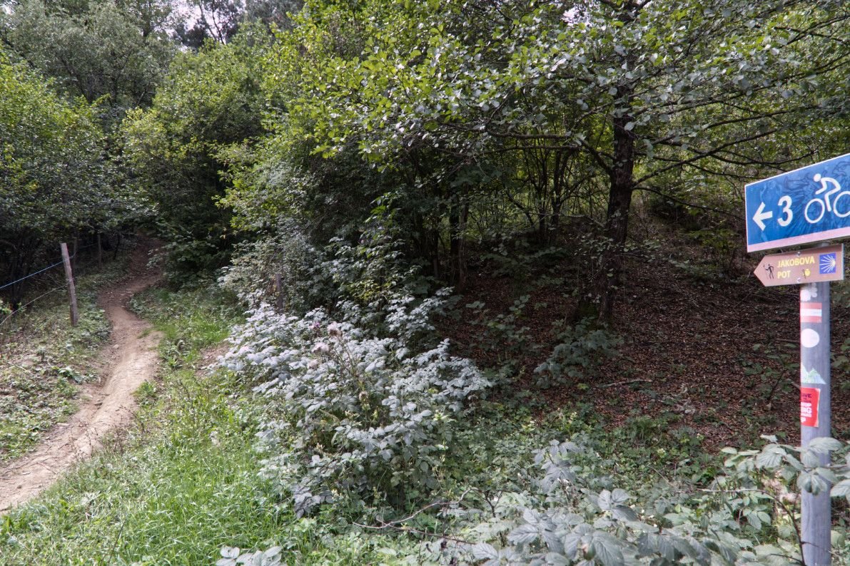 this is just one route from Predjama castle home along the St James Pilgrim Path.. this is just one route from Predjama castle home along the St James Pilgrim Path..