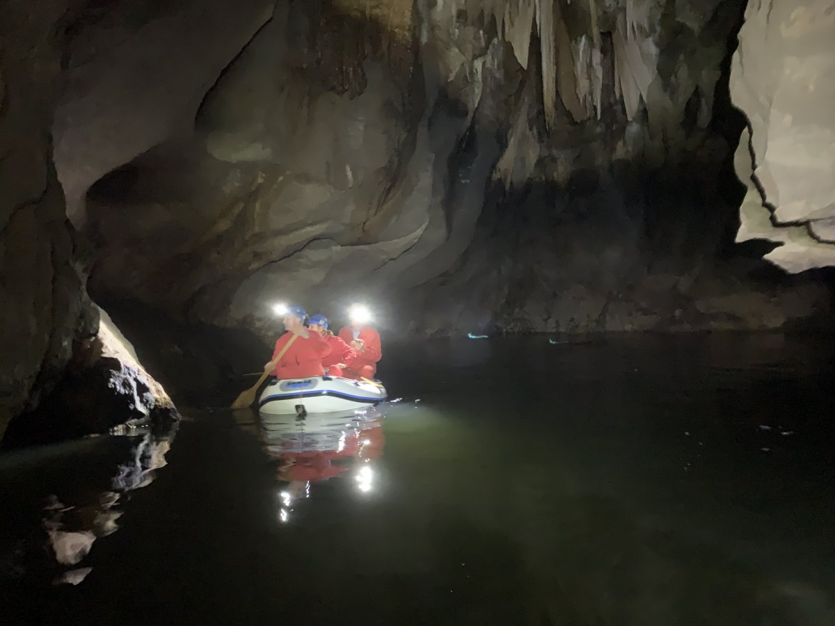 What about doing the 5 hour rubber dingy tour in Baby Dragon Cave.. beyond EPIC.. What about doing the 5 hour rubber dingy tour in Baby Dragon Cave.. beyond EPIC..