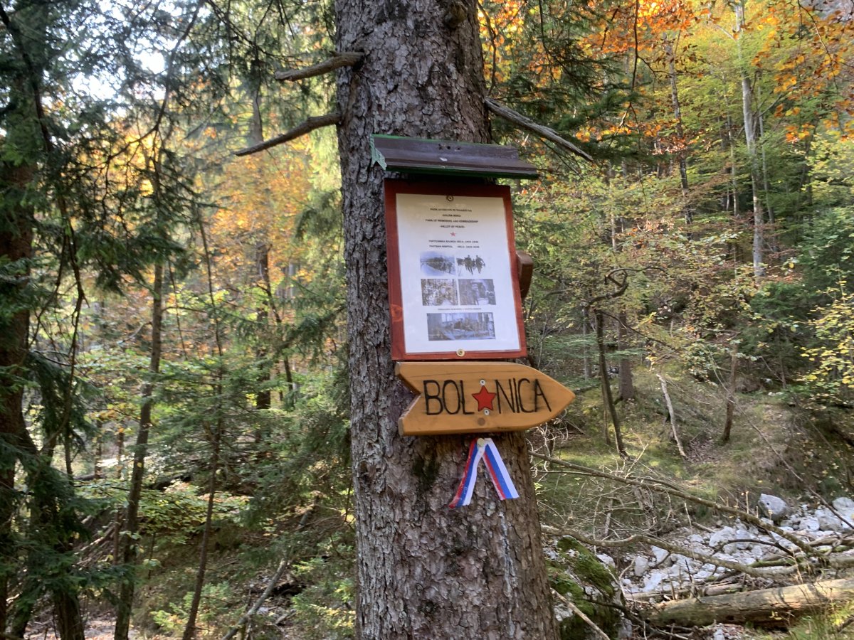 Secret Kamnik Partisan hospital this way please.. Secret Kamnik Partisan hospital this way please..