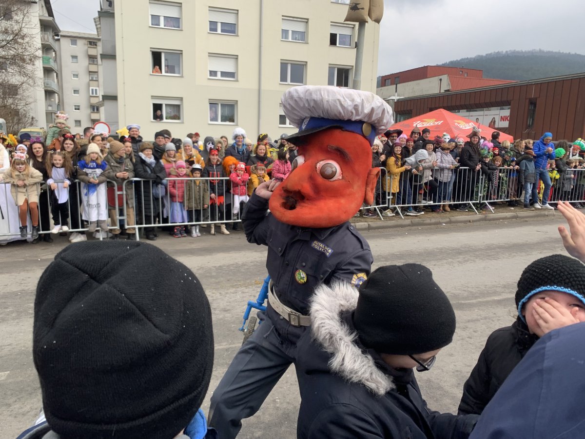 the Butalci Policeman is one of the funniest characters in the carnival..