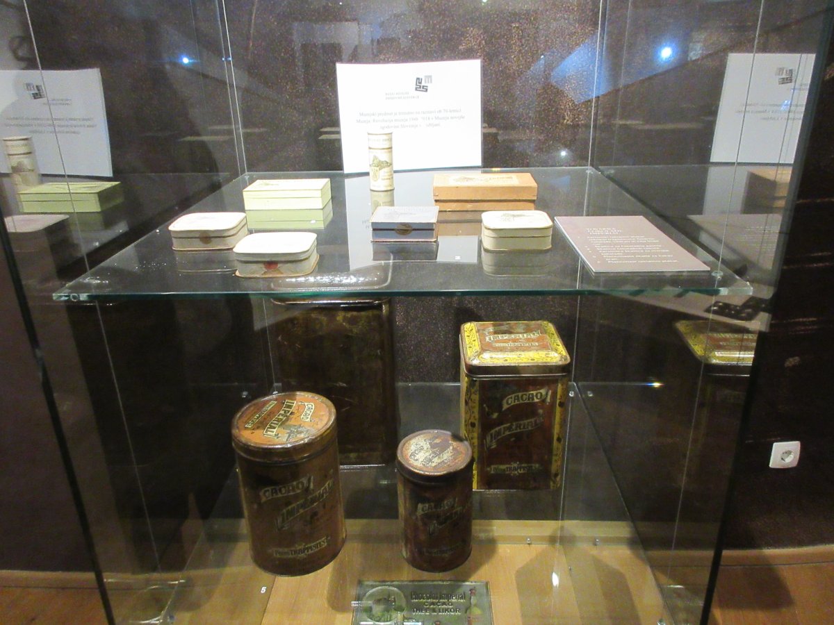 Choccy display at Brestanica Castle.. Choccy display at Brestanica Castle..