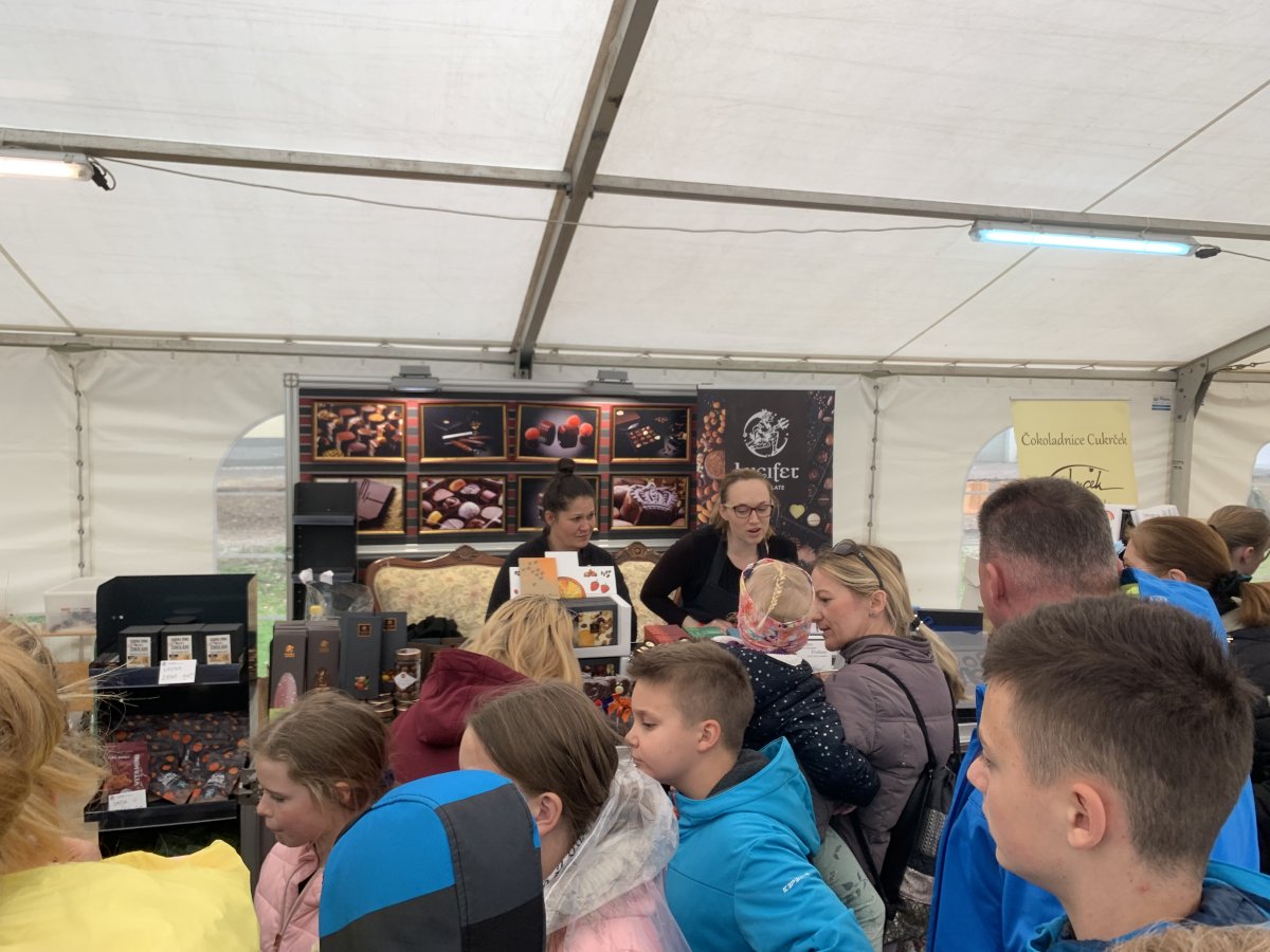 Lovely Lucifers were at the Chocolate festival.. If you look just left of the girls red jacket and you can see a jar of those amazing choccy balls!! Lovely Lucifers were at the Chocolate festival.. If you look just left of the girls red jacket and you can see a jar of those amazing choccy balls!!