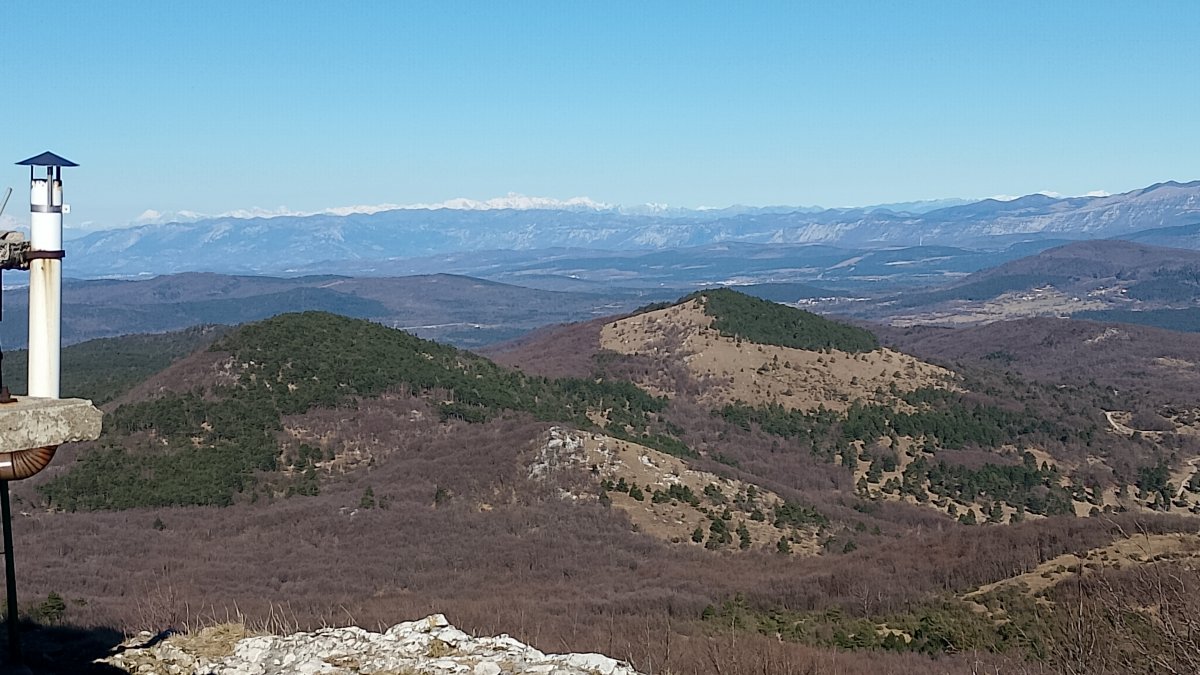 view from the CB Radio tower of the Big One, Mt Triglav, Slovenia's highest mountain.. view from the CB Radio tower of the Big One, Mt Triglav, Slovenia's highest mountain..