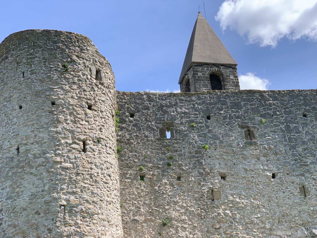 This fortress church is a huge surprise hit with guests who marvel at the hidden Fresco inside.. This fortress church is a huge surprise hit with guests who marvel at the hidden Fresco inside..