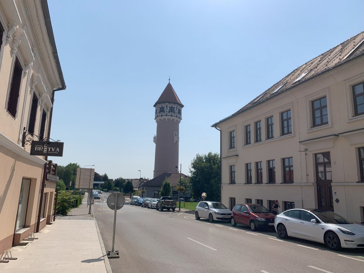 the Tower of Hearts is just one block off the main street.. the Tower of Hearts is just one block off the main street..