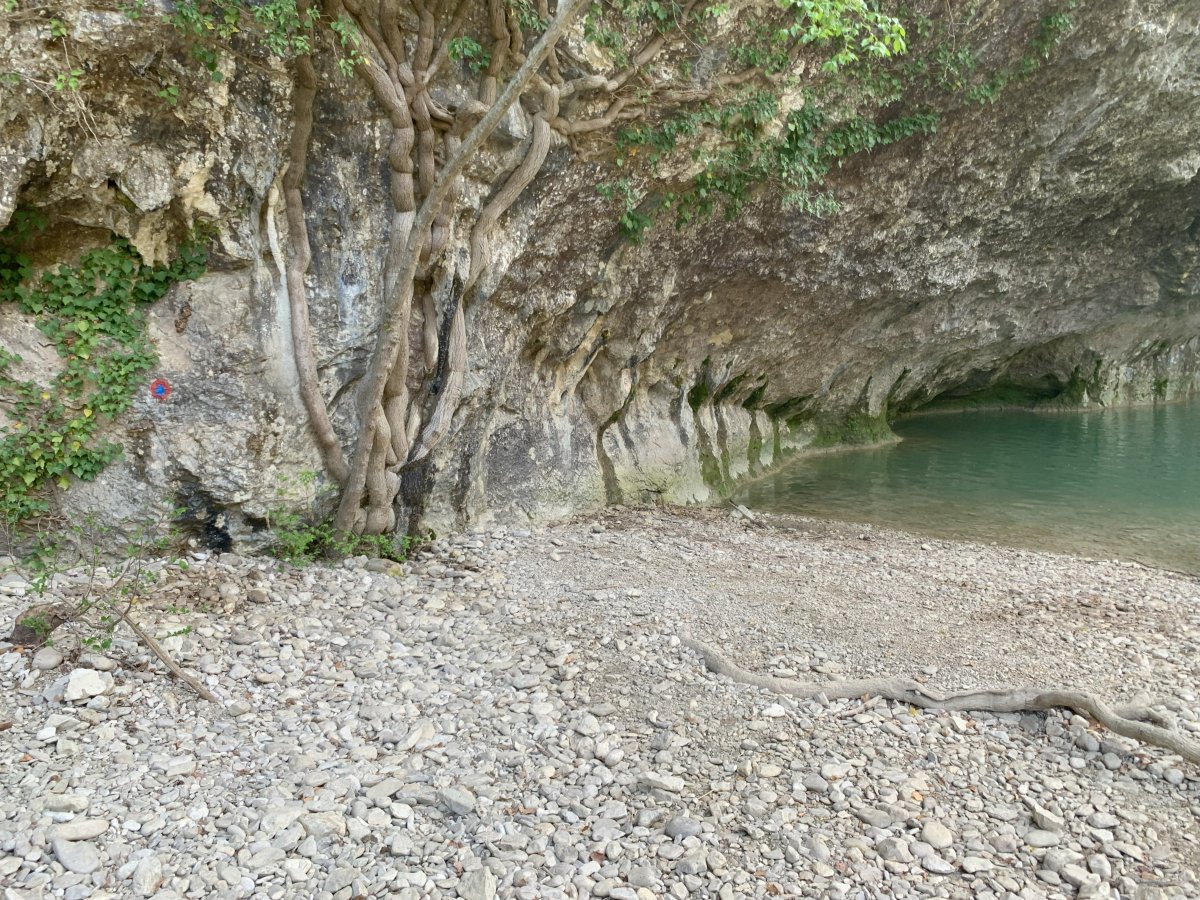 Stunning rock formation at the Mala Pec, (Little Oven) waterfall.. Stunning rock formation at the Mala Pec, (Little Oven) waterfall..