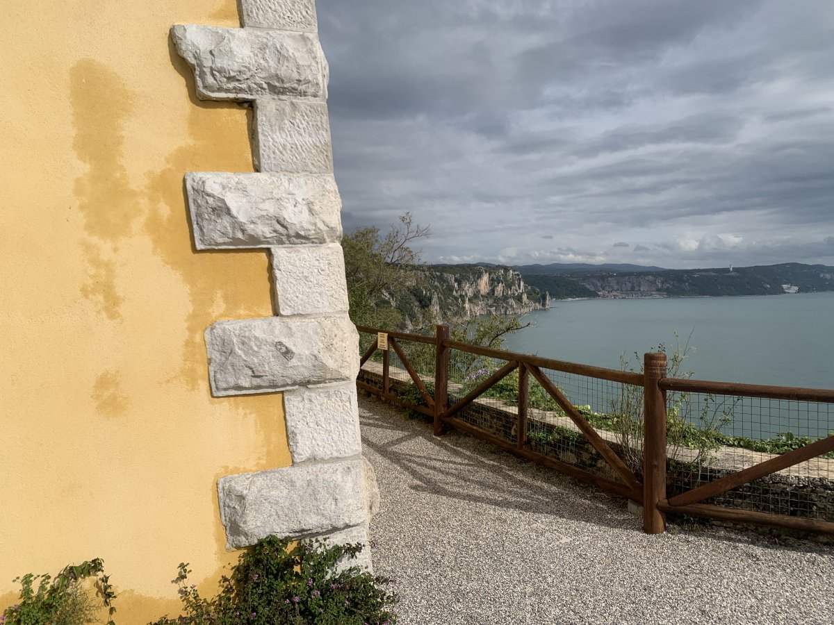 Views from everywhere, here on the lower terrace..