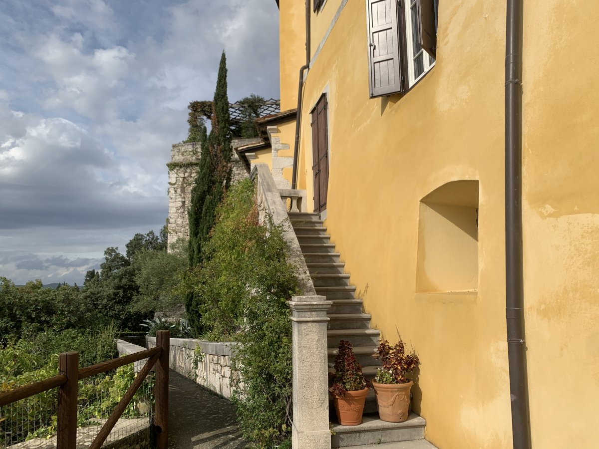 Cannot think of another castle we know that has such a beautiful rustic yellow, golden colour, to contrast so perfectly with nature..