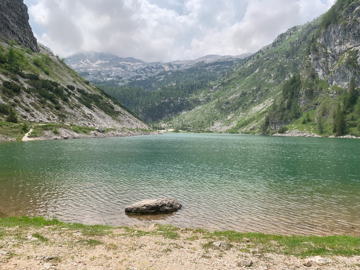 lake, mountain, white beach, Green Slovenia.. lake, mountain, white beach, Green Slovenia..