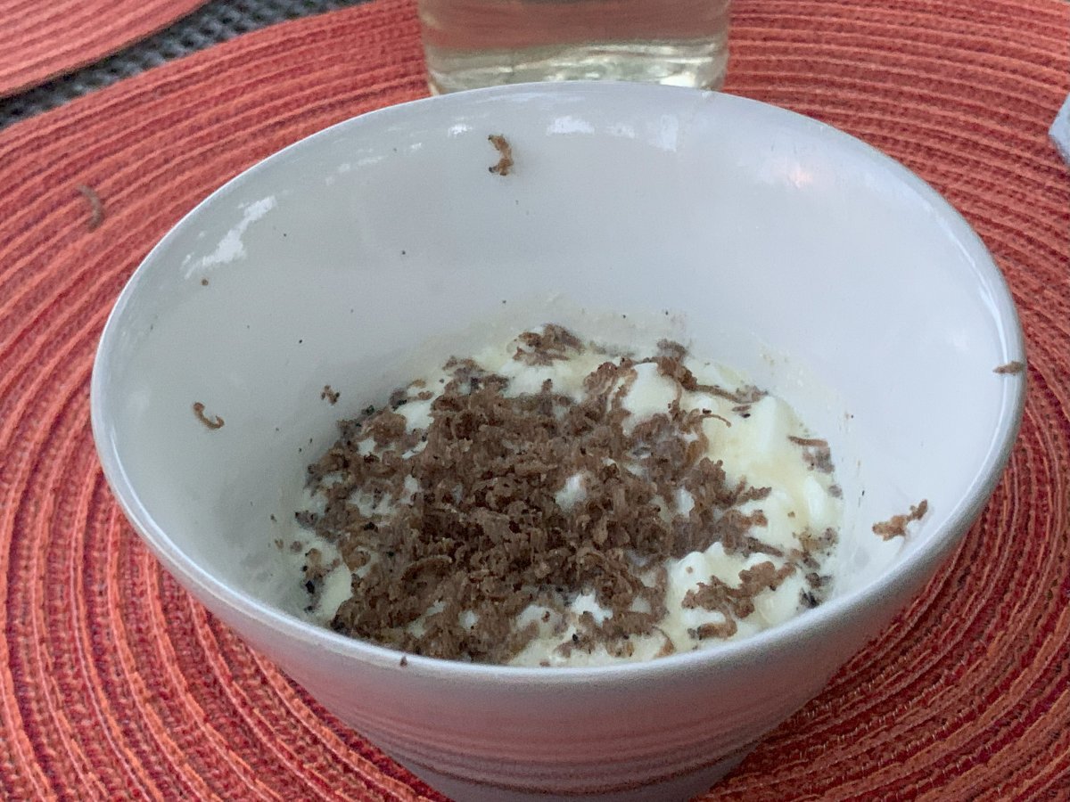 Truffle gelato..