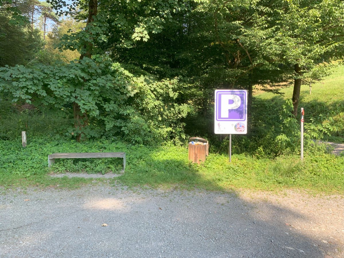 Cute little car park AND marked on Gurglemaps, so you should be able to find it.. Cute little car park AND marked on Gurglemaps, so you should be able to find it..