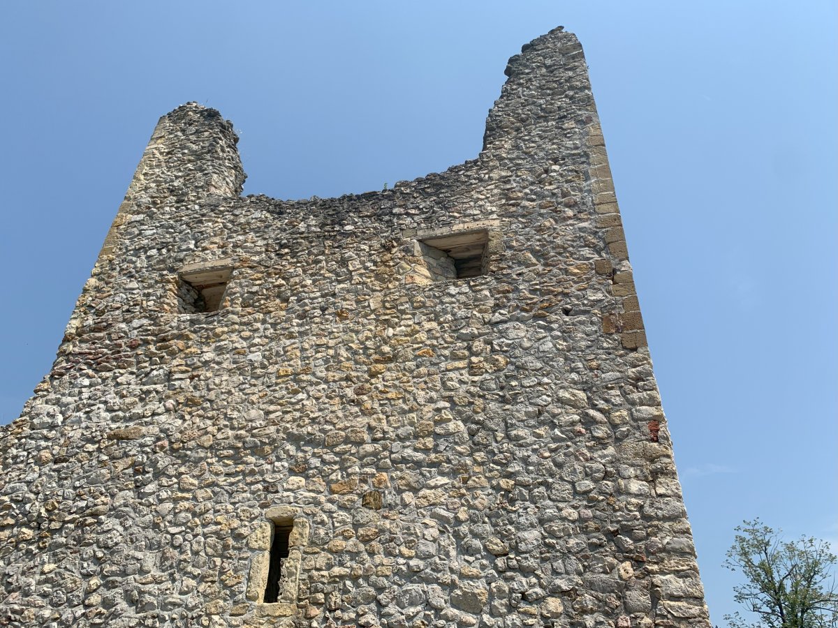 This tower has a Lord of the Rings look about it and if it was never repaired it would still look amazing.. This tower has a Lord of the Rings look about it and if it was never repaired it would still look amazing..