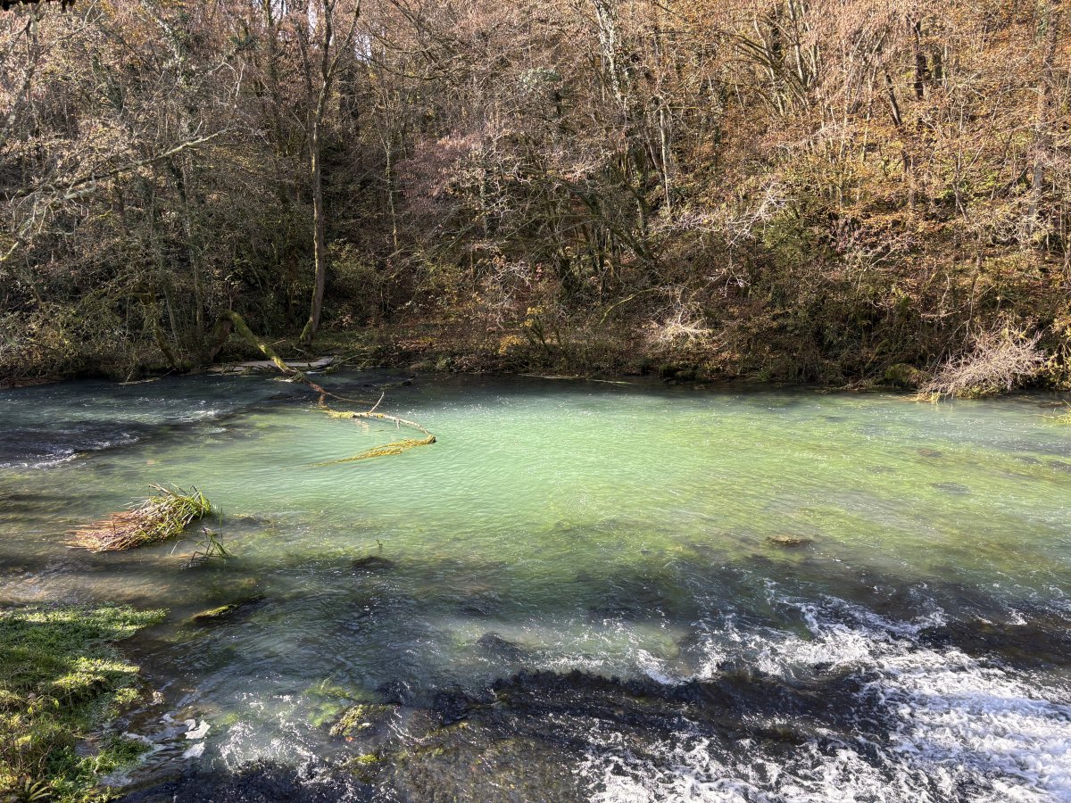 The KRUPA river flows off to join the Kolpa river, which forms the border between Slovenia and Croatia.. The KRUPA river flows off to join the Kolpa river, which forms the border between Slovenia and Croatia..