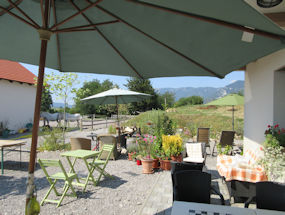 garden at lipizzaner lodge