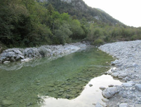 warm river in slovenia