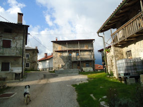 slovenias most westerly village