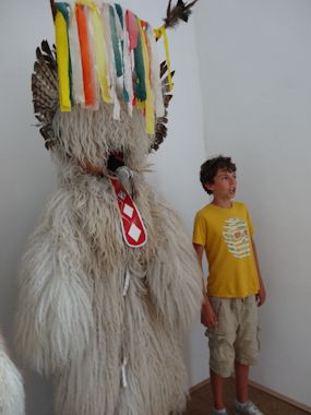 womble in slovenian museum