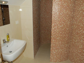 luxury shower room in slovenia