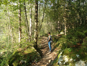 wandern zum soca fluss