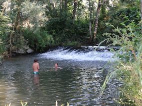 river swimming in slovenia